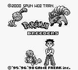 Pokemon Breeders Edition (blue) Title Screen